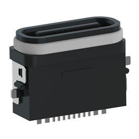 XB - atcf - 16 - 017 type C 16P couvercle anti - méduse 1,2 l = 7,45 mm (modèle en U entièrement en plastique)